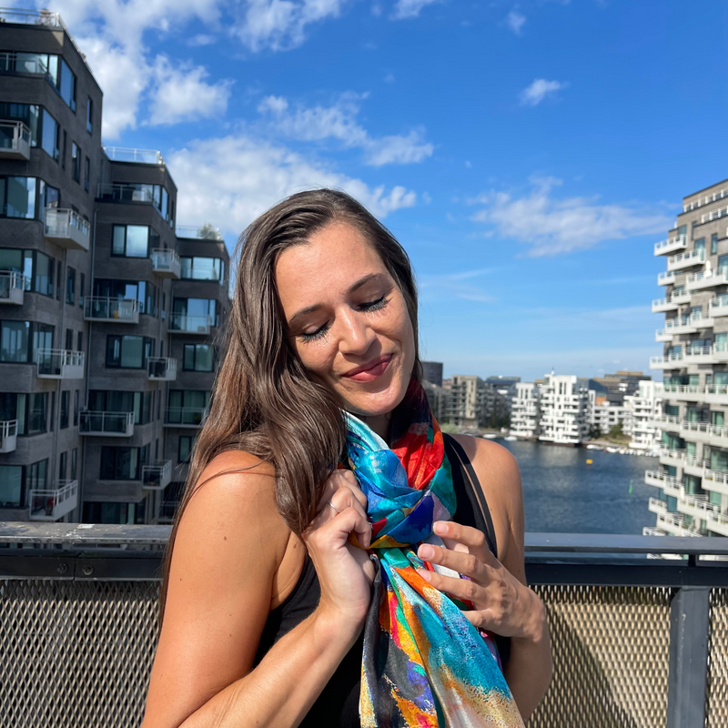 SILKETØRKLÆDE - VIVID HARMONY