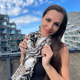 SILKETØRKLÆDE - WILD ELEGANCE